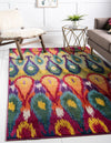Marrakesh Elegance Collection Area Rug -  Zagora Rectangle Multi  lifestyle 2