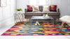 Marrakesh Elegance Collection Area Rug -  Zagora Rectangular Multi  lifestyle 20