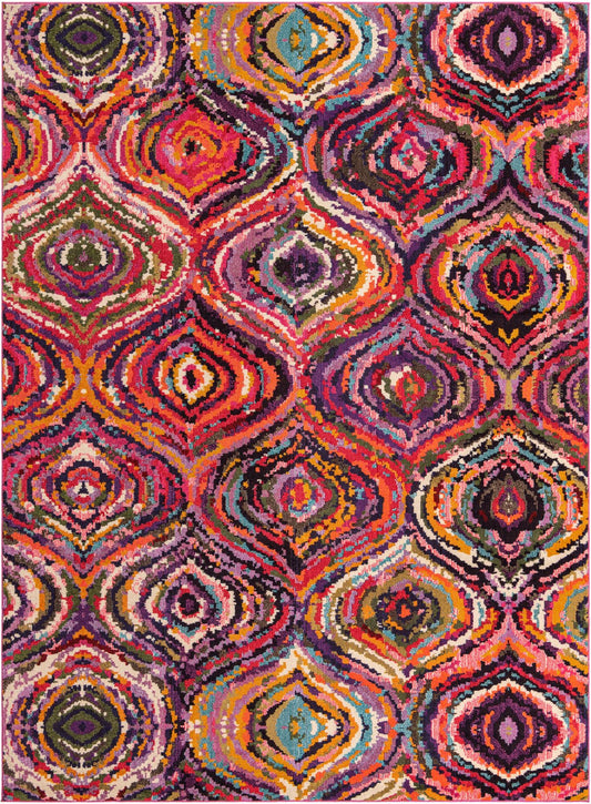 Marrakesh Elegance Collection Area Rug -  Bahia Rectangle Multi Main