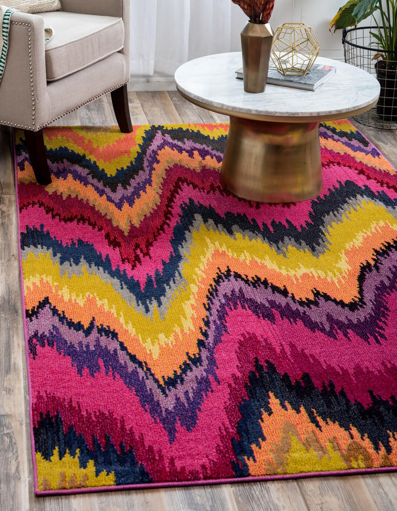 Marrakesh Elegance Collection Area Rug -  Chergui Rectangle Multi  lifestyle 3