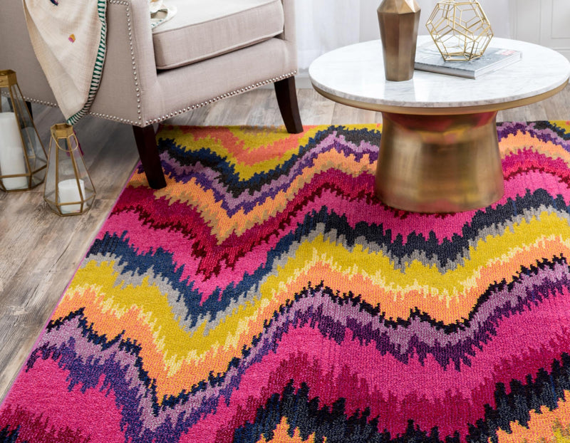 Marrakesh Elegance Collection Area Rug -  Chergui Rectangle Multi  lifestyle 6