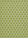Lattice Gardens Collection Area Rug -  Bloomfield (Light Green) Rectangle Light Green  lifestyle 2