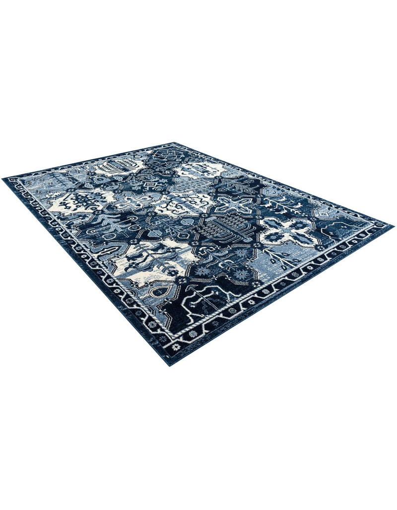 Horizon Collection Area Rug - Dawn Rectangle Blue  lifestyle 7