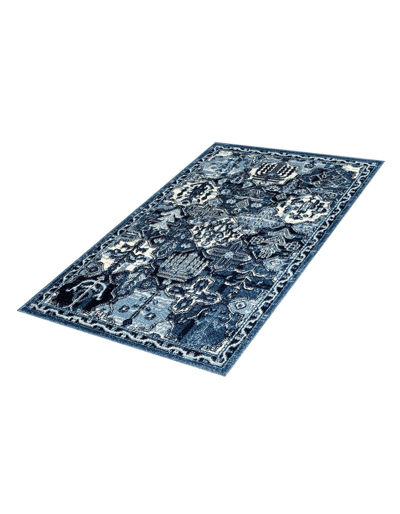 Horizon Collection Area Rug - Dawn Rectangle Blue  lifestyle 10