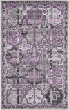 Horizon Collection Area Rug - Dawn Rectangle Purple  lifestyle 6