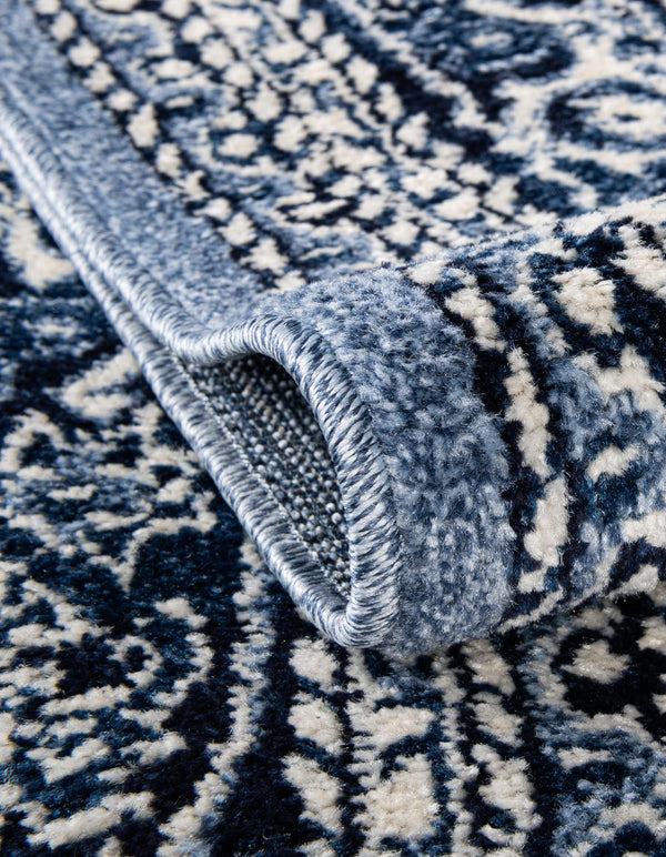 Horizon Collection Area Rug -  Aurora Rectangle Blue  lifestyle 11