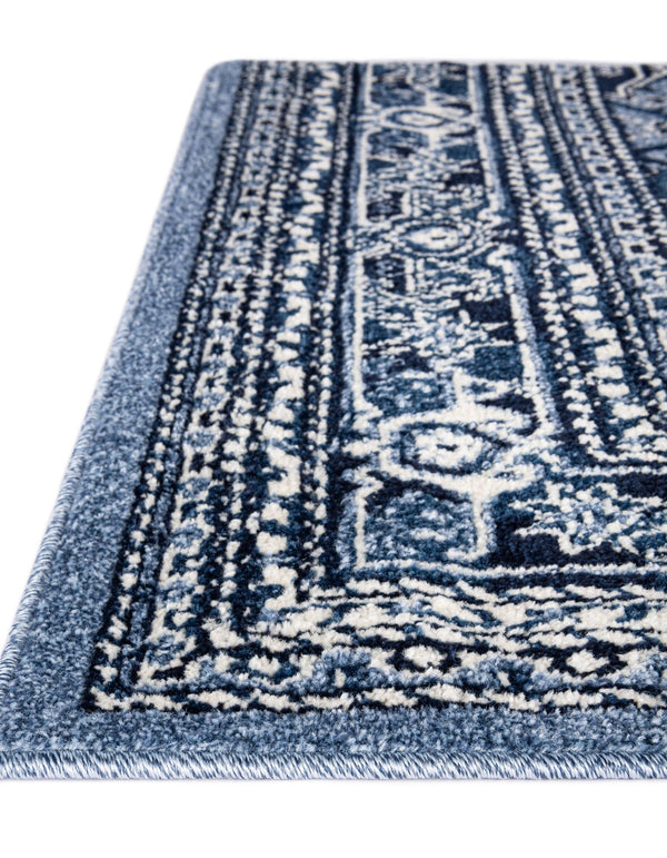 Horizon Collection Area Rug -  Aurora Rectangle Blue  lifestyle 12