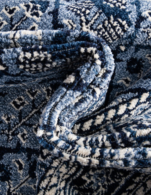 Horizon Collection Area Rug -  Aurora Rectangle Blue  lifestyle 13