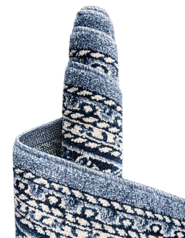 Horizon Collection Area Rug -  Aurora Rectangle Blue  lifestyle 16