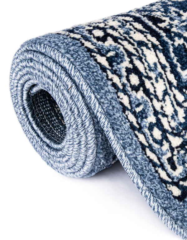 Horizon Collection Area Rug -  Aurora Rectangle Blue  lifestyle 17