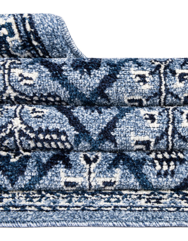 Horizon Collection Area Rug -  Aurora Rectangle Blue  lifestyle 19
