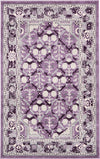 Horizon Collection Area Rug -  Aurora Rectangle Purple  lifestyle 4
