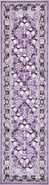 Horizon Collection Area Rug -  Aurora Runner Purple  lifestyle 66