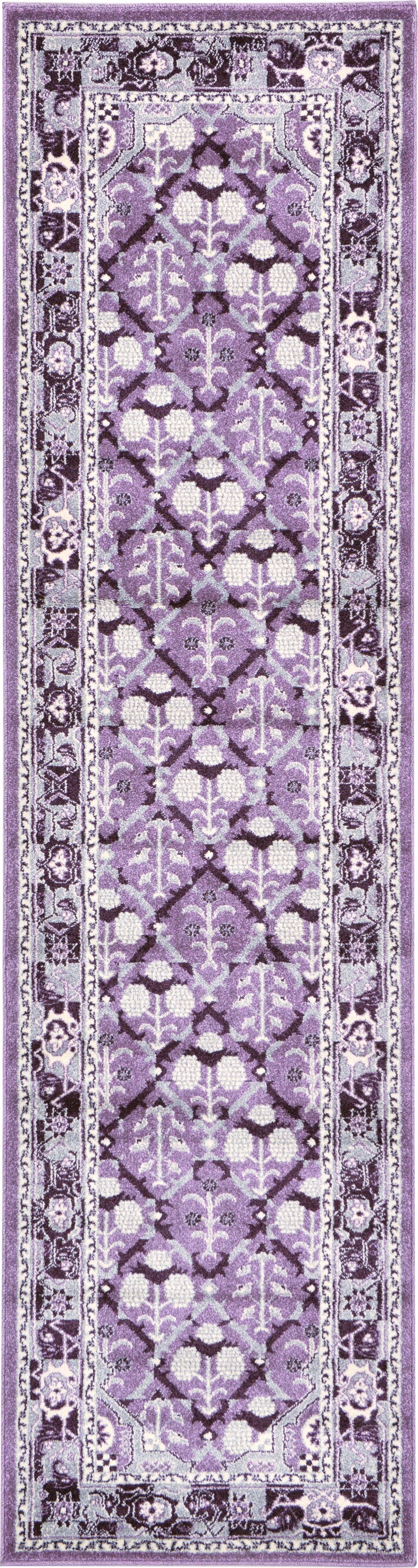 Horizon Collection Area Rug -  Aurora Runner Purple  lifestyle 66