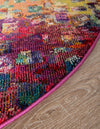 Sevilla Splendor Collection Area Rug -  Andalusia Round Multi  lifestyle 34