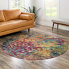 Sevilla Splendor Collection Area Rug -  Andalusia Round Multi  lifestyle 68