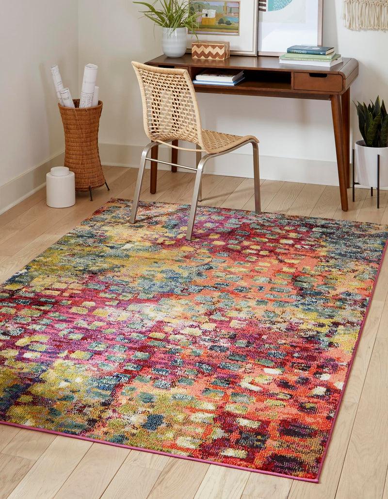 Sevilla Splendor Collection Area Rug -  Andalusia Rectangle Multi Main