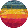Marrakesh Elegance Collection Area Rug -  Oasis Round Multi  lifestyle 18