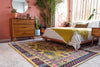 Chateau Elegance Collection Area Rug -  Trianon Rectangular Gold  lifestyle 19
