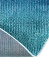 Marrakesh Elegance Collection Area Rug -  Agadir Round Blue  lifestyle 69