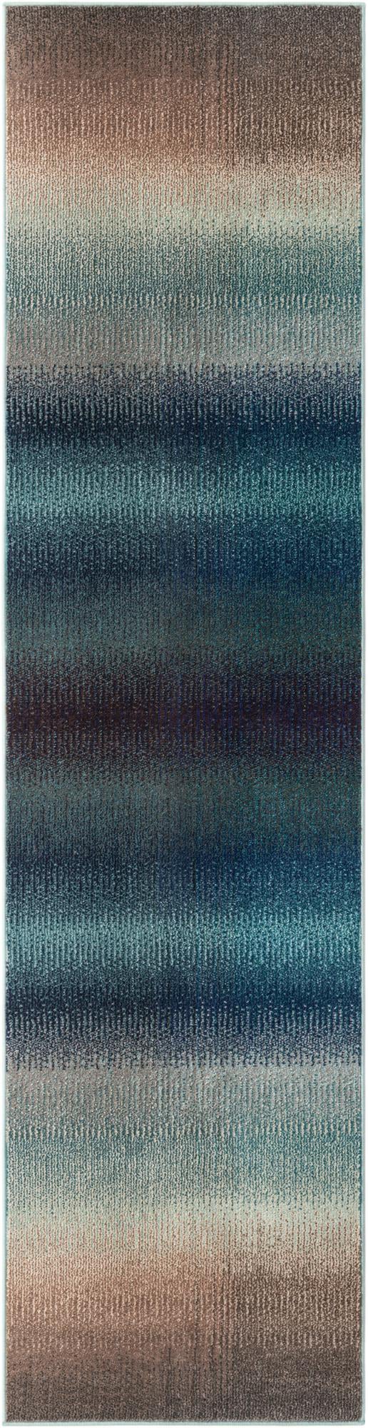Marrakesh Elegance Collection Area Rug -  Agadir Runner Blue  lifestyle 26