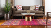 Chateau Elegance Collection Area Rug -  Fontainebleau Rectangular Red  lifestyle 23