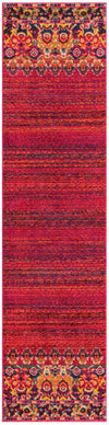 Chateau Elegance Collection Area Rug -  Fontainebleau Runner Red  lifestyle 13