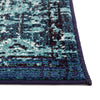 Chateau Elegance Collection Area Rug -  Louvre Rectangular Blue  lifestyle 60