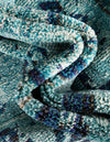 Chateau Elegance Collection Area Rug -  Louvre Rectangle Light Blue  lifestyle 18