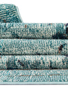 Chateau Elegance Collection Area Rug -  Louvre Rectangle Light Blue  lifestyle 30