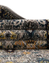 Chateau Elegance Collection Area Rug -  Luxembourg Round Gray  lifestyle 47