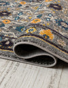 Chateau Elegance Collection Area Rug -  Luxembourg Rectangle Gray  lifestyle 21