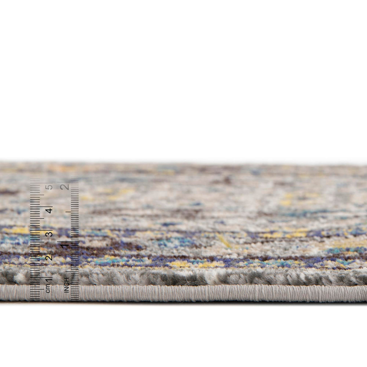 Chateau Elegance Collection Area Rug -  Luxembourg Rectangle Gray  lifestyle 5