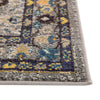 Chateau Elegance Collection Area Rug -  Luxembourg Rectangular Gray  lifestyle 39