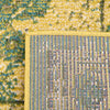 Chateau Elegance Collection Area Rug -  Tuileries Rectangle Green  lifestyle 36