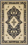 Chelsea Elegance Collection Area Rug -  Twickenham Rectangle Black  lifestyle 6
