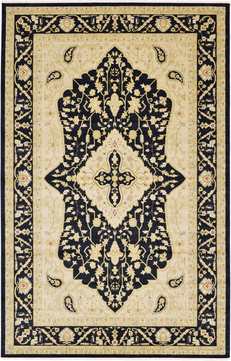 Chelsea Elegance Collection Area Rug -  Twickenham Rectangle Black  lifestyle 6