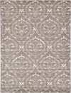Venetian Tapestry Collection Area Rug -  Cannaregio Rectangle Light Brown Main