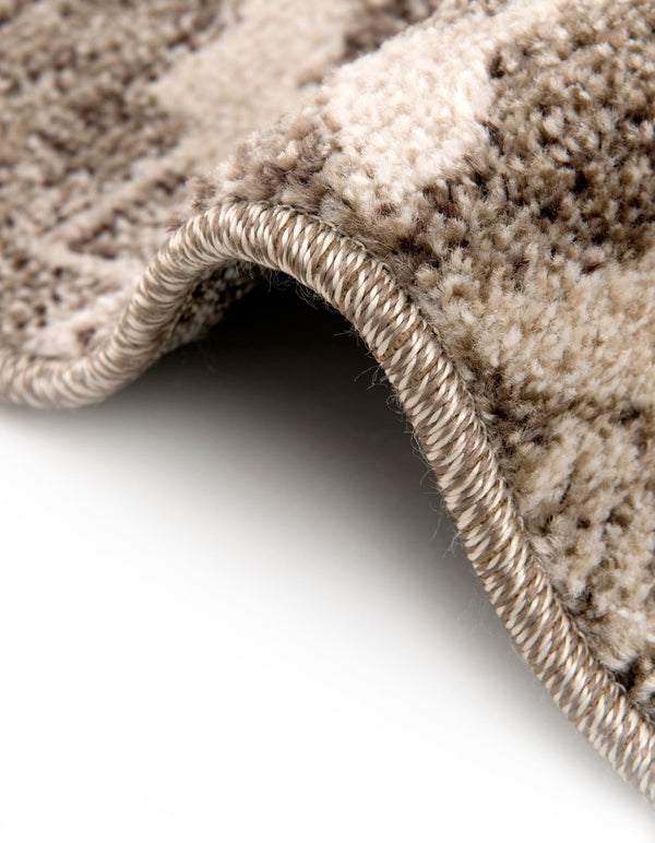 Venetian Tapestry Collection Area Rug -  Cannaregio Rectangle Light Brown  lifestyle 29