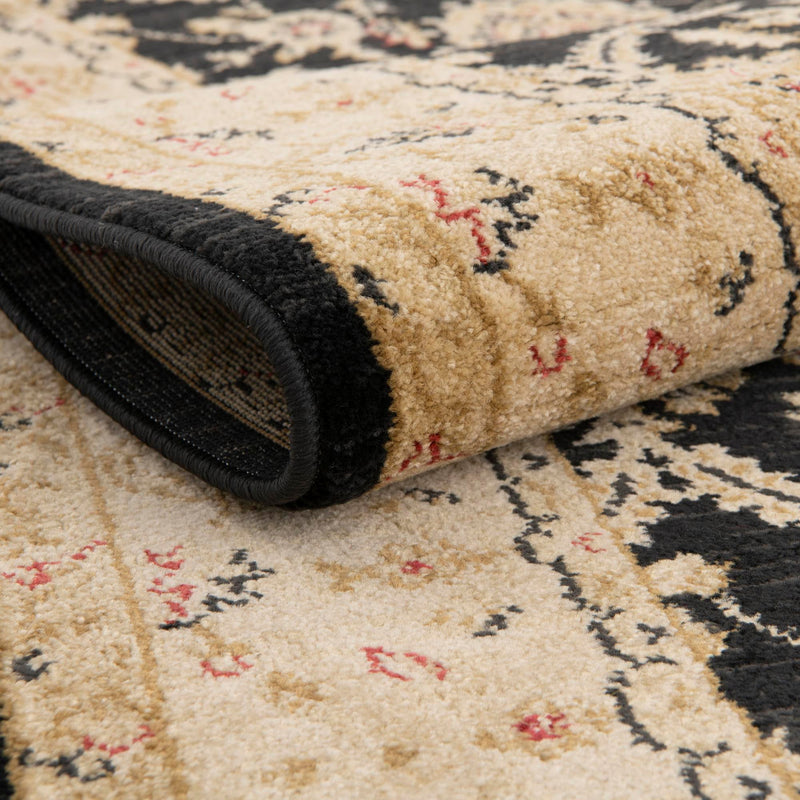 Chelsea Elegance Collection Area Rug -  Stockwell Rectangle Black  lifestyle 32