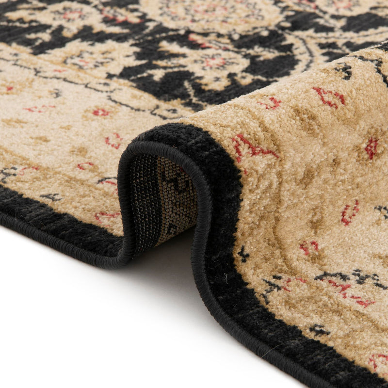 Chelsea Elegance Collection Area Rug -  Stockwell Rectangle Black  lifestyle 40