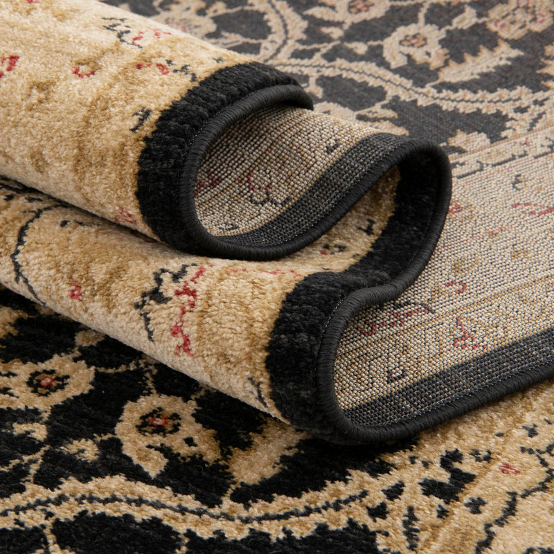 Chelsea Elegance Collection Area Rug -  Stockwell Rectangle Black  lifestyle 46