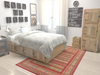 Zagros Oasis Collection Area Rug -  Masjed Rectangle Red  lifestyle 2