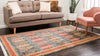 Zagros Oasis Collection Area Rug -  Ilam Rectangle Blue  lifestyle 6