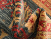 Zagros Oasis Collection Area Rug -  Ilam Rectangle Blue  lifestyle 15
