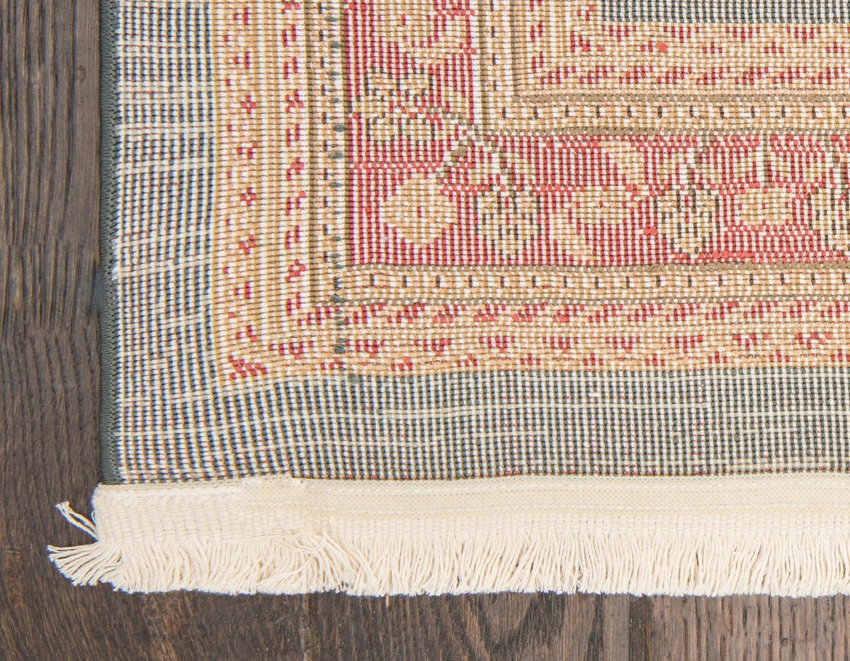 Zagros Oasis Collection Area Rug -  Ilam Rectangle Blue  lifestyle 19