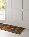 Zagros Oasis Collection Area Rug -  Ilam Runner Blue  lifestyle 37