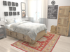 Persian Elegance Collection Area Rug - Isfahan Rectangle Red  lifestyle 3