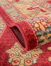 Persian Elegance Collection Area Rug - Isfahan Rectangle Red  lifestyle 8