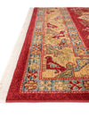 Persian Elegance Collection Area Rug - Isfahan Rectangle Red  lifestyle 9